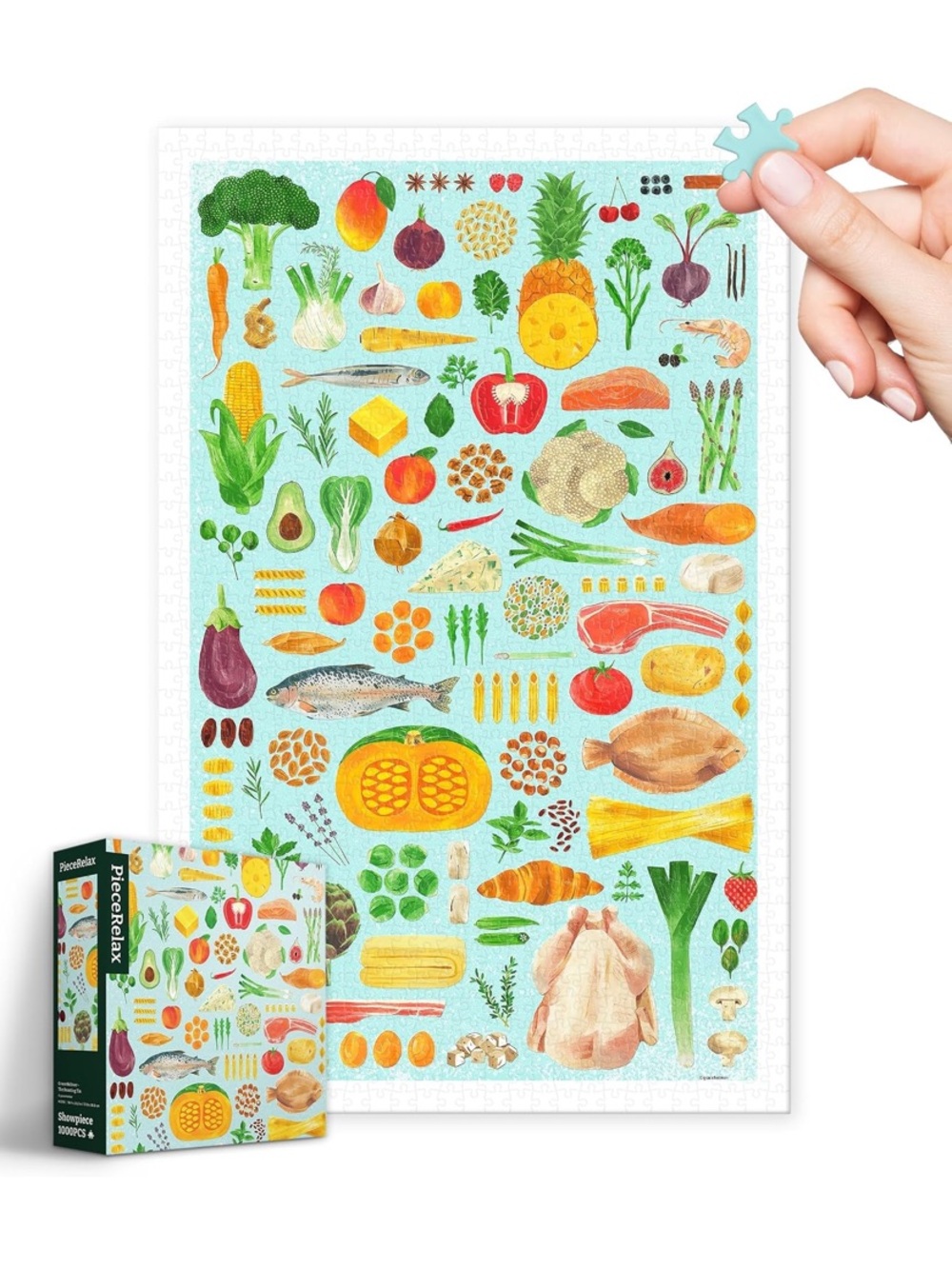 PieceRelax • Grace Helmer - The Roasting Tin • 1000 Piece Jigsaw Puzzle